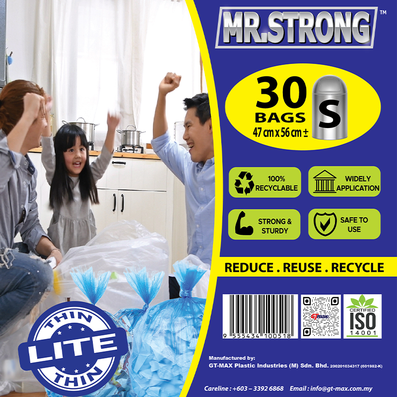 Trash Bags Supplier  Recyclable Plastic Garbage Bag